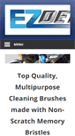 Mobile Screenshot of ezdetailbrush.com